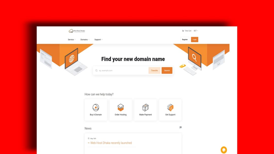 Web Host Dhaka